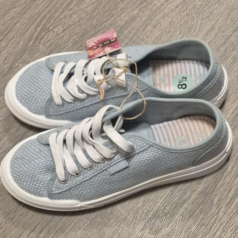 Roxy Marina Blue Sneakers Size 8.5 - Picture 9 of 11